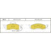 Колодки тормозные дисковые <b>BLITZ BB0210</b>