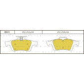 Колодки тормозные дисковые <b>BLITZ BB0255</b>