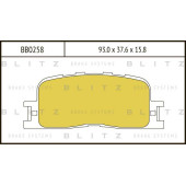 Колодки тормозные дисковые <b>BLITZ BB0258</b>