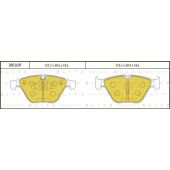 Колодки тормозные дисковые <b>BLITZ BB0260P</b>