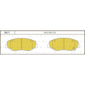 Колодки тормозные дисковые <b>BLITZ BB0275</b>