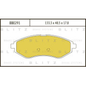 Колодки тормозные дисковые <b>BLITZ BB0291</b>