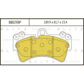 Колодки тормозные дисковые <b>BLITZ BB0298P</b>