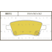 Колодки тормозные дисковые <b>BLITZ BB0351</b>