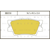 Колодки тормозные дисковые <b>BLITZ BB0358</b>