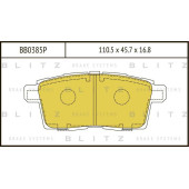 Колодки тормозные дисковые <b>BLITZ BB0385P</b>