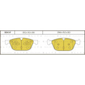 Колодки тормозные дисковые <b>BLITZ BB0434P</b>