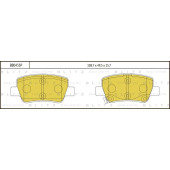 Колодки тормозные дисковые <b>BLITZ BB0435P</b>