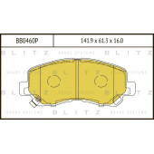 Колодки тормозные дисковые <b>BLITZ BB0460P</b>