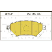 Колодки тормозные дисковые <b>BLITZ BB0464P</b>