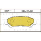 Колодки тормозные дисковые <b>BLITZ BB0472P</b>