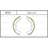 Колодки тормозные барабанные <b>BLITZ BB5007</b>