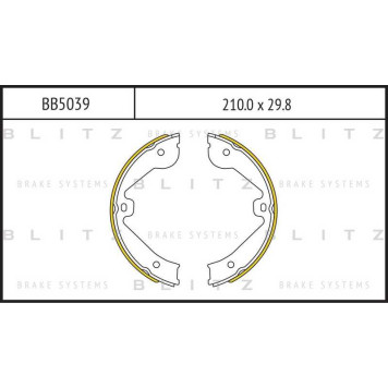 PORSCHE Cayenne 02-> <b>BLITZ BB5039</b>