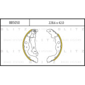 Колодки тормозные барабанные зад RENAULT DusterKangooGrand Kangoo 08-> <b>BLITZ BB5050</b>