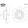 Диск тормозной задний 253X10MM 5/112 (1шт.) <b>BM-MOTORSPORT BD5322</b>