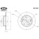 Диск тормозной задний 260X9MM 5/114,3(1шт.) <b>BM-MOTORSPORT BD5325</b>