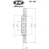 Диск тормозной передний вентилируемый (1шт.) <b>BM-MOTORSPORT BDV103</b>