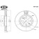 Диск тормозной передний вентилируемый 283X26MM 4/108(1шт.) <b>BM-MOTORSPORT BDV125</b>