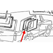 Стекло боковины ВАЗ 2104 (2102-5403052-01)