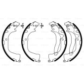 Колодки тормозные барабанные <b>BOSCH 0986487955</b>