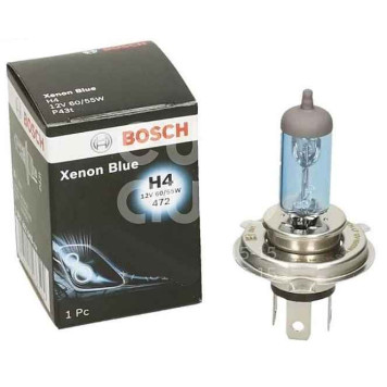Лампа накаливания H4 12В 60/55Вт BOSCH XenonBlue 1 987 301 010