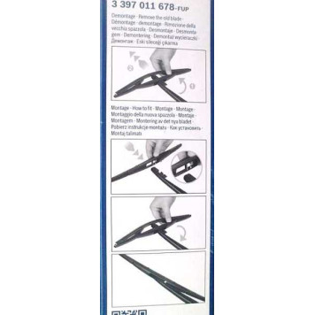 Щетка стеклоочистителя BOSCH 3 397 011 678-4