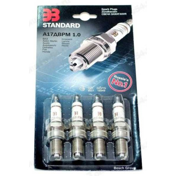 Свеча ЭЗ ВАЗ 2108-10 инж блистер <b>BOSCH А17ДВРМ</b>