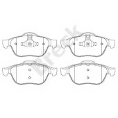 Колодки торм.пер. <b>BRECK 232480070100</b>