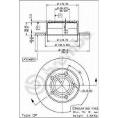 Тормозной диск BREMBO 08.5743.11