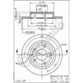Тормозной диск BREMBO 08.7352.11