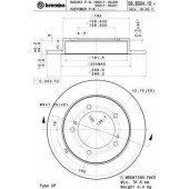 Тормозной диск BREMBO 08.B304.10