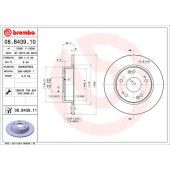 Диск тормозной <b>BREMBO 08.B439.11</b>