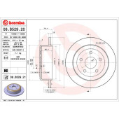 Диск тормозной <b>BREMBO 08.B529.21</b>