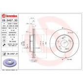 Тормозной диск BREMBO 09.5457.30