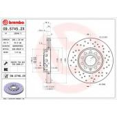 Тормозной диск BREMBO 09.5745.2X
