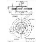 Тормозной диск BREMBO 09.5844.10