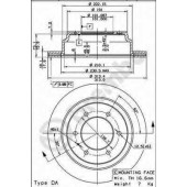 Тормозной диск BREMBO 09.7377.10