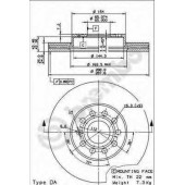 Тормозной диск BREMBO 09.9145.11