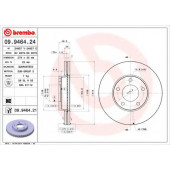 Тормозной диск BREMBO 09.9464.24