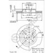 Диск тормозной <b>BREMBO 09.9631.14</b>