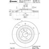 Тормозной диск BREMBO 09.9767.11