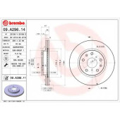 Тормозной диск BREMBO 09.A296.11