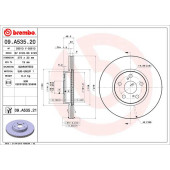 Диск тормозной <b>BREMBO 09.A535.21</b>