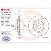Тормозной диск BREMBO 09.A716.14