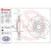 Тормозной диск BREMBO 09.A813.11