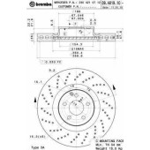 Тормозной диск BREMBO 09.A819.11