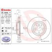 BREMBO 09A95611 - диск тормозной передний 09.A956.11