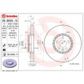 BREMBO 09B02511 - диск тормозной передний 09.B025.11 (328х30) 5 отв