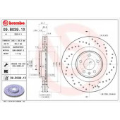 Тормозной диск BREMBO 09.B039.1X