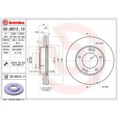 Тормозной диск BREMBO 09.B613.11